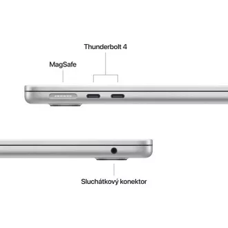 Apple MacBook Air 13"/M4/13.6"/2560x1664/16GB/256GB SSD/M4/Sequoia/Argintiu/1R Apple MacBook Air 13"/M4/13.6"/2560x1664/16GB/256GB SSD/M4/Sequoia/Argintiu/1R