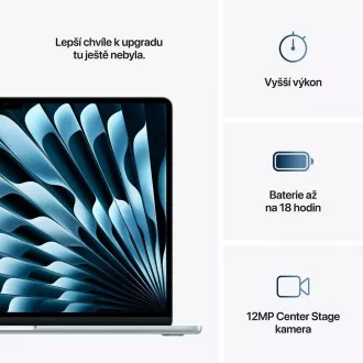 Apple MacBook Air 15"/M4/15.3"/2880x1864/24GB/512GB SSD/M4/Sequoia/Albastru deschis/1R Apple MacBook Air 15"/M4/15.3"/2880x1864/24GB/512GB SSD/M4/Sequoia/Albastru deschis/1R