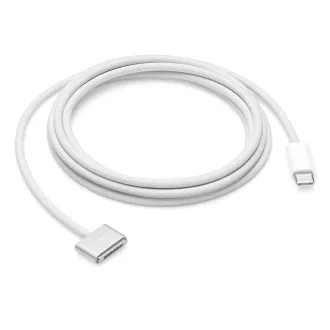 Cablu USB-C la MagSafe 3 (2 m) - argintiu Cablu USB-C la MagSafe 3 (2 m) - argintiu