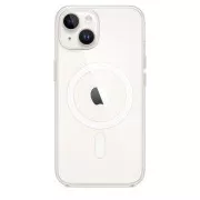 Husă transparentă pentru iPhone 14 cu MagSafe