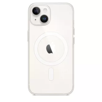 Husă transparentă pentru iPhone 14 cu MagSafe