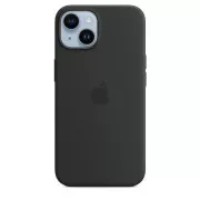 Husă din silicon pentru iPhone 14 cu MagSafe - Miezul nopții