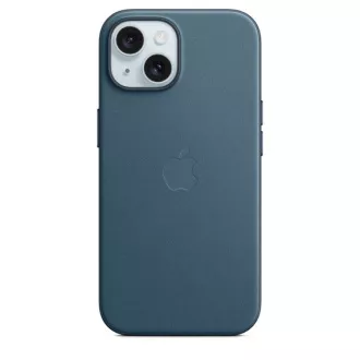 iPhone 15  FineWoven Case cu MS - Pacific Blue