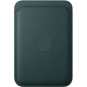 Portofel iPhone FineWoven cu MS - Verde închis