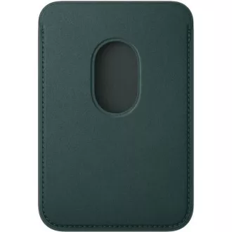 Portofel iPhone FineWoven cu MS - Verde închis