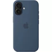 Husa din silicon pentru iPhone 16 Plus cu MS - Denim