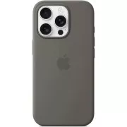Husa din silicon pentru iPhone 16 Pro Max cu MS - Stone Gr