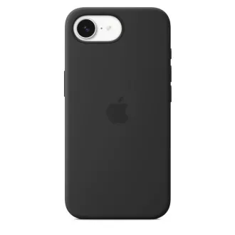 Carcasă din silicon pentru iPhone 16e - Neagră Carcasă din silicon pentru iPhone 16e - Neagră