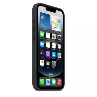 Carcasă din silicon pentru iPhone 16e - Neagră Carcasă din silicon pentru iPhone 16e - Neagră