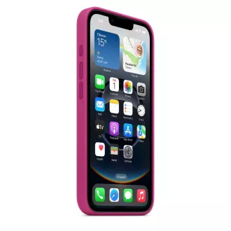 Carcasă din silicon pentru iPhone 16e - Fuchsia