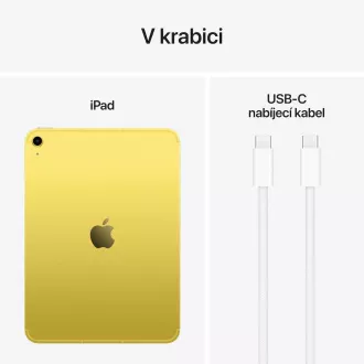 Apple iPad 11"/Wi-Fi + Cellular/10.86"/2360x1640/128GB/iPadOS18/Galben