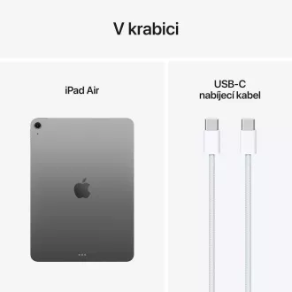 Apple iPad Air 11"/(M3) Wi-Fi/10.86"/2360x1640/8GB/256GB/iPadOS18/Gri Spațial