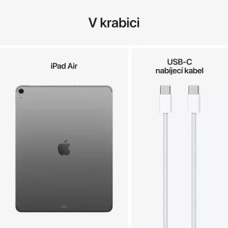 Apple iPad Air 13"/(M3) Wi-Fi + Cellular/12.9"/2732x2048/8GB/256GB/iPadOS18/Gri Spațial