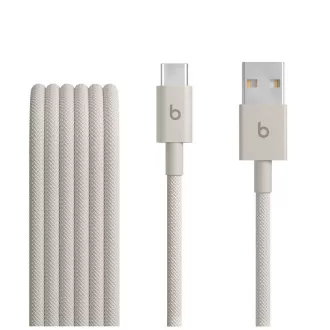 Cablu țesut Beats USB-A / USB-C (1,5 m) - Surge Stone Cablu țesut Beats USB-A / USB-C (1,5 m) - Surge Stone