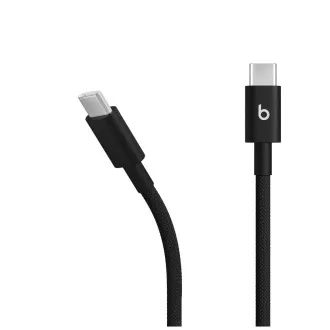 Cablu USB-C / USB-C țesut Beats (1,5 m) - Negru (2 buc)