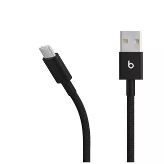 Cablu țesut Beats USB-A / USB-C (1,5 m) - Negru (2 buc)