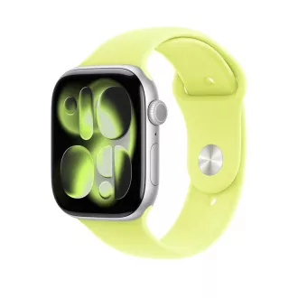 Ceas Acc/46/Curea sport galben neon - M/L
