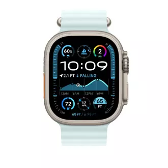 Ceas Acc/49/Ice Blue Ocean Band Ext-Natur.Titan