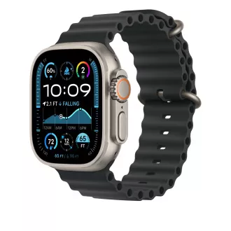 Ceas Acc/49/Black Ocean Band Ext - Natur.Titan