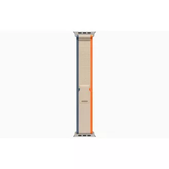 Apple Watch Ultra 2/49mm/49mm/Titan/Brățară sport/Orange-Beige Trail/-M/L Apple Watch Ultra 2/49mm/49mm/Titan/Brățară sport/Orange-Beige Trail/-M/L