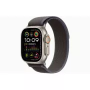 Apple Watch Ultra 2/49mm/Titan/Bandă sport/Albastru-Negru Trail/-M/L