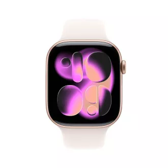 Apple Watch S11/46/Curea Sport/Roșu deschis Apple Watch S11/46/Curea Sport/Roșu deschis