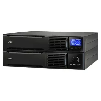 UPS FSP Eufo RT 3K 2U, 3000 VA/2700 W, interactiv în linie