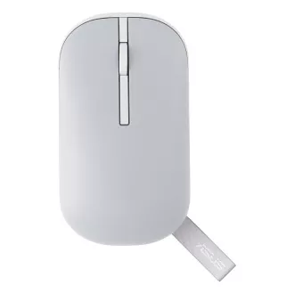 ASUS Marshmallow MD100 Lite/Călătorie/Optic/1600 DPI/USB+BT/Gri