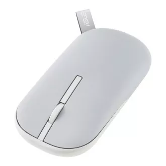 ASUS Marshmallow MD100 Lite/Călătorie/Optic/1600 DPI/USB+BT/Gri