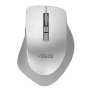 ASUS WT425/Ergonomic/Optic/Drepți/1600 DPI/Wireless USB/Argintiu