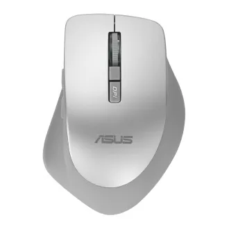 ASUS WT425/Ergonomic/Optic/Drepți/1600 DPI/Wireless USB/Argintiu