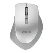 ASUS WT425/Ergonomic/Optic/Drepți/1600 DPI/Wireless USB/Argintiu