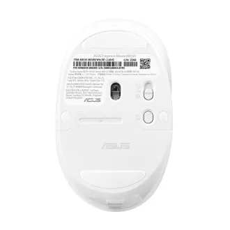 Mouse ASUS Fragrance MD101/Ergonomic/Optic/2.400 DPI/USB+BT/Alb