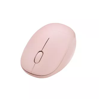 Mouse ASUS Fragrance MD101/Ergonomic/Optic/2.400 DPI/USB+BT/Roz
