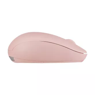 Mouse ASUS Fragrance MD101/Ergonomic/Optic/2.400 DPI/USB+BT/Roz