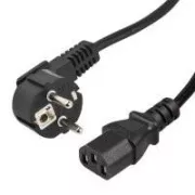 Cablu de rețea PC la adaptor CA cu 3 fire 230V - 1m