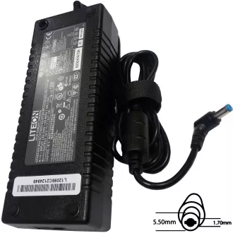 Original Acer Adaptor NTB 135W19V AC 5,5x1,7 mm (fără cablu de alimentare)