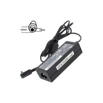 Acer original Adaptor NTB 45W19V AC 3.0x1.0 mm (fără cablu de alimentare) negru