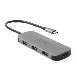 Dongle Acer 7 în 1 USB-C (HDMI, USB, USBC, SD, MicroSD)