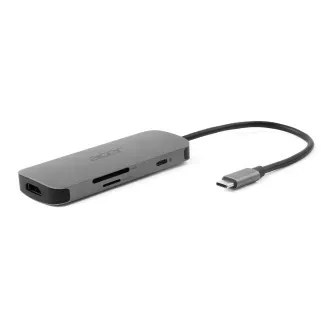 Dongle Acer 7 în 1 USB-C (HDMI, USB, USBC, SD, MicroSD)