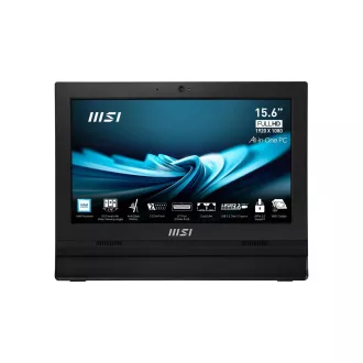 MSI PRO/AP162T ADL-04SCZ/15.6"/FHD/T/N100/4GB/128GB SSD/UHD/W11P/Negru/3R