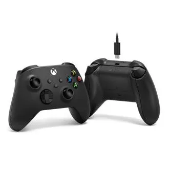 XSX - Gamepad Xbox Series + Cablu pentru Windows - Despachetat