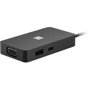 Hub de călătorie Microsoft Surface USB-C, negru