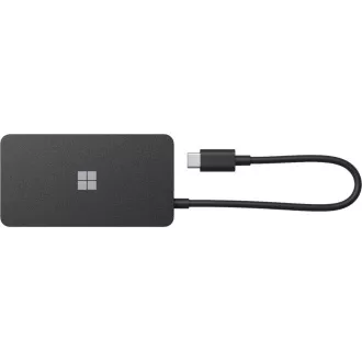 Hub de călătorie Microsoft Surface USB-C, negru