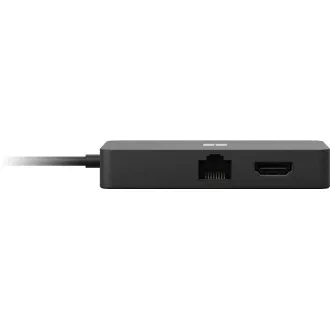 Hub de călătorie Microsoft Surface USB-C, negru
