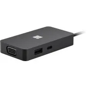 Hub de călătorie Microsoft Surface USB-C, negru
