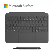 Pachet tastatură Microsoft Surface Pro 12" + stilou subțire 2 (Slate), comercial, CZ&SK