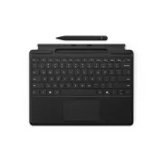 Pachet tastatură Microsoft Surface Pro + stilou subțire 2 (negru), comercial, engleză