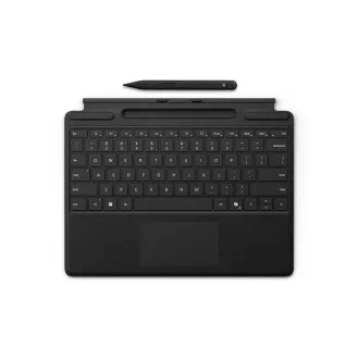 Pachet tastatură Microsoft Surface Pro + stilou subțire 2 (negru), comercial, CZ&SK (imprimat)