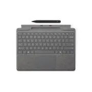 Pachet tastatură Microsoft Surface Pro + stilou subțire 2 (Platinum), comercial, engleză - Despachetat